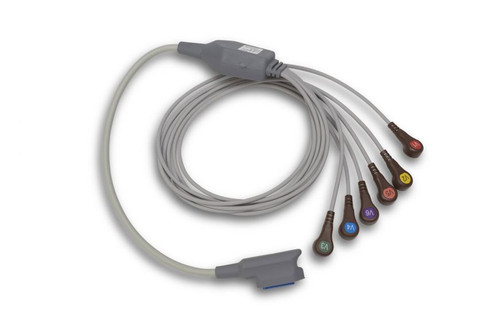 Zoll V Lead Patient Cable for 12 Lead ECG