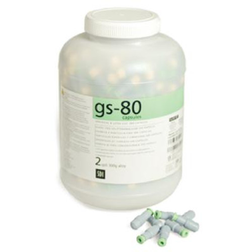 SDI GS-80 Admix Alloy,  2 Spill, Slow Set, Light Green Plunger, 600mg, 500 capsules/jr 4422404 SDI GS-80 Admix Alloy,  2 Spill, Slow Set, Light Green Plunger, 600mg, 500 capsules/jr 4422404