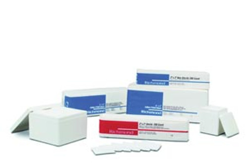 Richmond Cotton Filled Exodontia Sponges 2" x 2", 8-Ply, NS 200/slv, 25 slv/cs