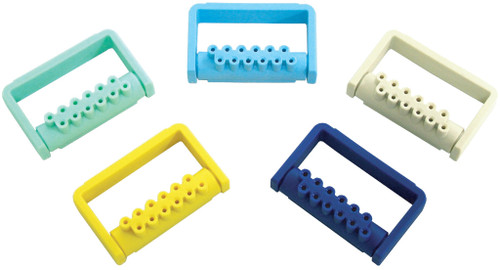 Pac-Dent Plastic Bur Dispenser Light Blue (12 FG)