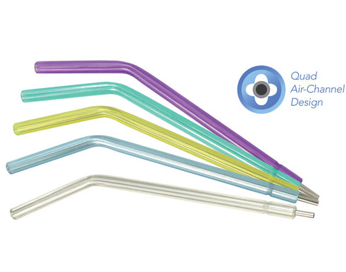 Pac-Dent TruTip Air-Water Syringe Tips, Clear with Metal core, 150/pk Pac-Dent TruTip Air-Water Syringe Tips, Clear with Metal core, 150/pk