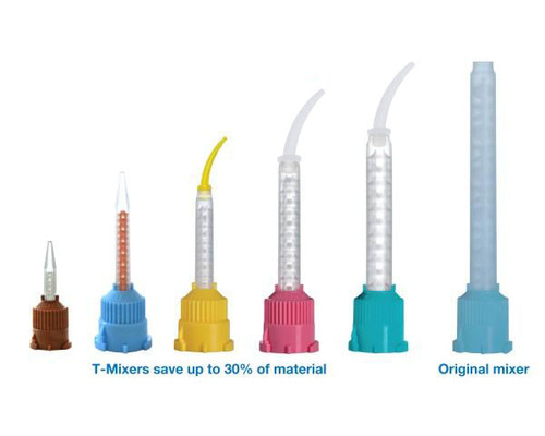 Pac-Dent T-Mixer Mixing Tips Brow, T-Mixing Tips, 1:1 ratio, 50 pcs Pac-Dent T-Mixer Mixing Tips Brow, T-Mixing Tips, 1:1 ratio, 50 pcs