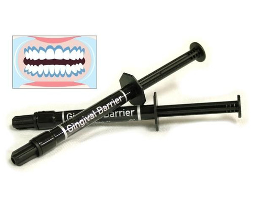Pac-Dent Gingival Barrier Refill Kit  4 x 1.2ml Syringe Pack Pac-Dent Gingival Barrier Refill Kit  4 x 1.2ml Syringe Pack