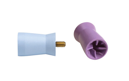 Young Prophy Cups Turbo Plus Screw LF Firm Light blue 144/cs Young Prophy Cups Turbo Plus Screw LF Firm Light blue 144/cs