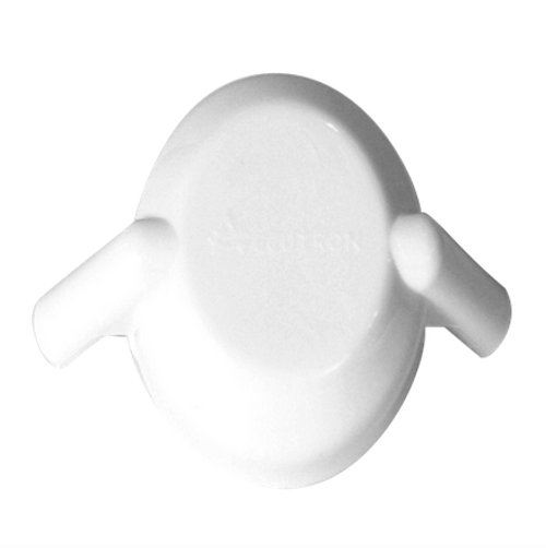 Crosstex Accutron Scavenging Hub, White Autoclavable Disk