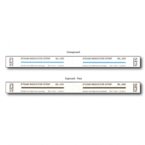 Crosstex Indicator Strip Steam Indicator, Laminated, 8in, Type 4, 250/bx Crosstex Indicator Strip Steam Indicator, Laminated, 8in, Type 4, 250/bx