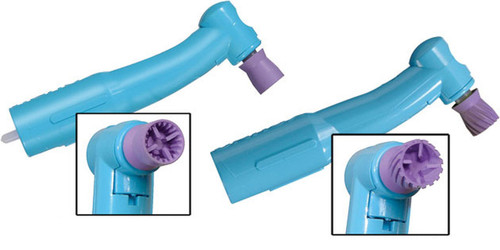 Young Contra Prophy Angle w/ Firm White Turbo Plus Cup 1200/cs Young Contra Prophy Angle w/ Firm White Turbo Plus Cup 1200/cs