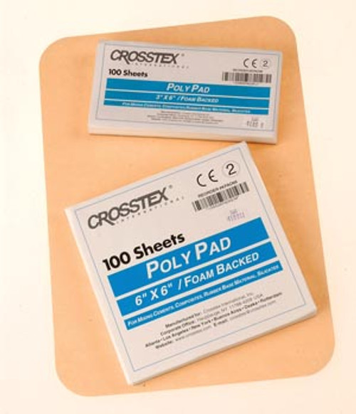 Crosstex Poly Coated Mixing Pad, 6" x 6" 6/pkg Crosstex Poly Coated Mixing Pad, 6" x 6" 6/pkg