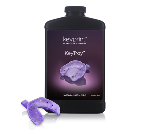 Keyprint KeyTray Biocompatible 3D Printing Resin, 1kg/bottle Keyprint KeyTray Biocompatible 3D Printing Resin, 1kg/bottle
