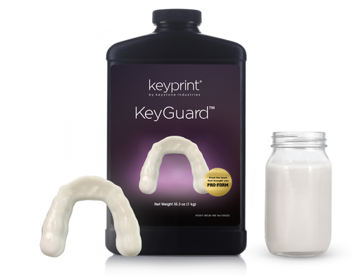 Keyprint KeyGuard Biocompatible 3D Printing Resin, White, 1kg/bottle Keyprint KeyGuard Biocompatible 3D Printing Resin, White, 1kg/bottle