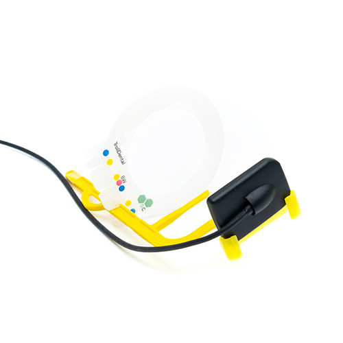 Directa TrollByte Kimera BIO Yellow, Fit Size: 41mm Long, 5mm Thick, X-ray Sensor Holder, 3/pack with Aiming Ring