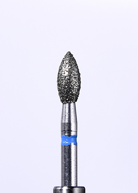 Defend Promident Diamond Bur 368 Egg Football 2.3mm Diameter - Medium Grit - 5 Pack