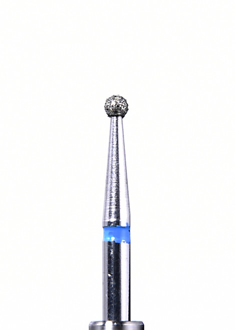 Defend Promident Diamond Bur 801 Round 1.4mm Diameter - Medium Grit - 5 Pack