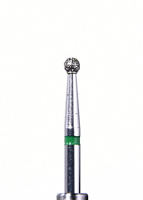 Defend Promident Diamond Bur 801 Round 1.6mm Diameter - Coarse Grit - 5 Pack