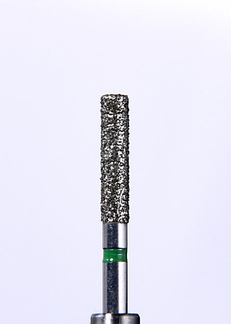 Defend Promident Diamond Bur 837 Flat End Cylinder 1.8mm Diameter - Coarse Grit - 5 Pack