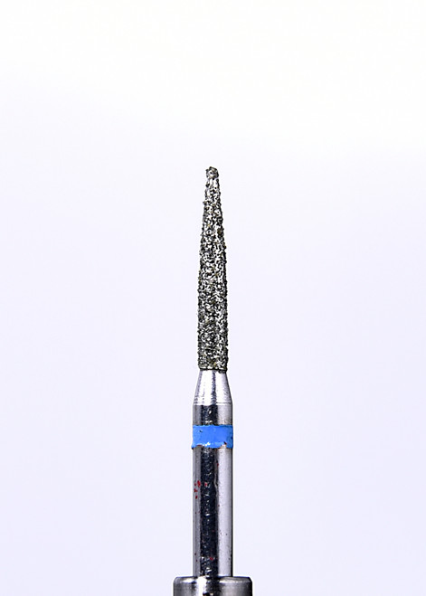 Defend Promident Diamond Bur 862 Flame 1.2mm Diameter - Medium Grit- 5 Pack