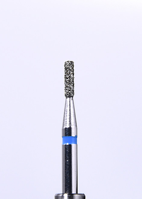 JP Defend Diamond Bur 835 Flat End Cylinder 1.0mm Diameter, Medium Grit, 5/pk