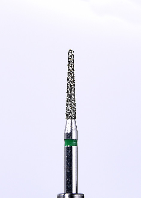 JP Defend Diamond Bur 856 Round End Taper 1.2mm Diameter, Coarse Grit, 5/pk