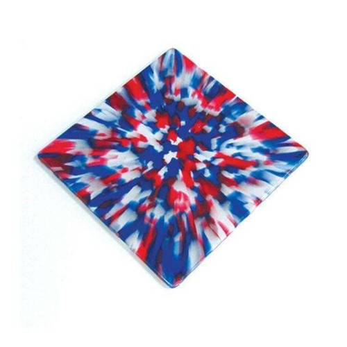 Keystone ProForm Tie-Dye Multi-color Mouthguard Laminate, Patriot, 5"x5", .160 Thickness, 6/pk