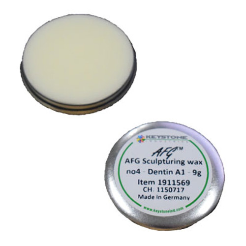 Keystone AFG Aesthetic Translucent Sculpturing Wax, #4 Dentin A1, 9 g Keystone AFG Aesthetic Translucent Sculpturing Wax, #4 Dentin A1, 9 g