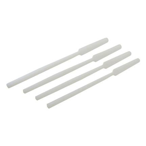 Keystone Bosworth Double-End Plastic Spatulas Sticks, White, 100/pk Keystone Bosworth Double-End Plastic Spatulas Sticks, White, 100/pk