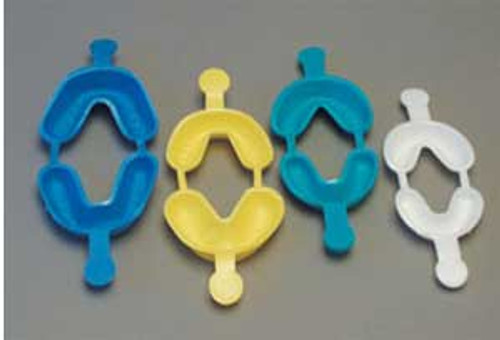 Keystone EZ-Tray Hinged Dual Arch Fluoride Tray, Small/Medium, Green, 100/pk Keystone EZ-Tray Hinged Dual Arch Fluoride Tray, Small/Medium, Green, 100/pk