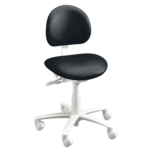 Brewer 3300 Series Long Day Dental Chair Adj. Foot Ring (Vacuum Formed Upholstery), Operator, Increased Hgt. Range 20"-26"
