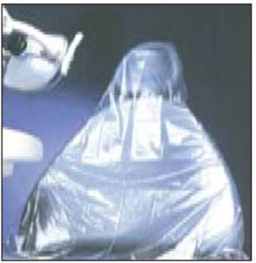 Keystone Half Chair Sleeves, Clear Plastic, 27 1/2" x 24",225/pk Keystone Half Chair Sleeves, Clear Plastic, 27 1/2" x 24",225/pk