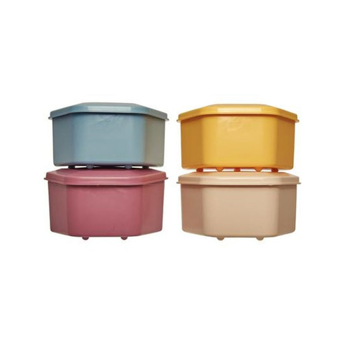 Keystone Model Box Denture Cups, Assorted, 1.75" Diameter, 12/pk