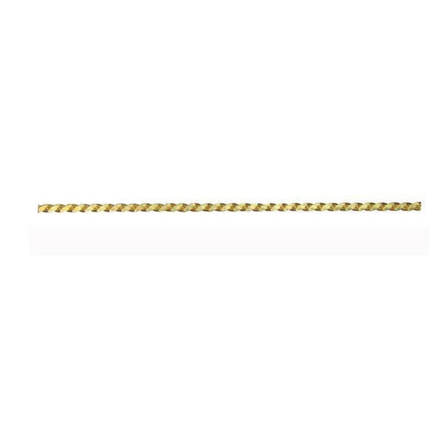 Keystone Strengthener, Gold Plated, Twisted, 3-1/2" Braided Strips, 100/pk