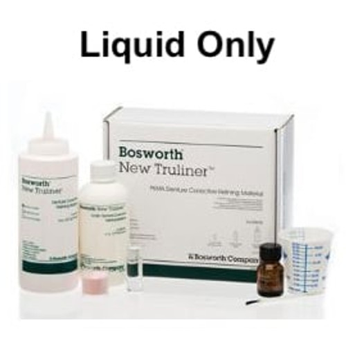 Keystone New Truliner Liquid, PEMA Denture Corrective Relining Material, 8 oz
