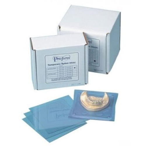 Keystone ProForm Tray Material, Blue .150 thick 5" x 5", 25/bx