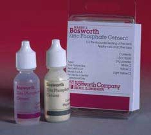 Keystone Zinc Phosphate Permanent Cement, Light Yellow, Standard Kit