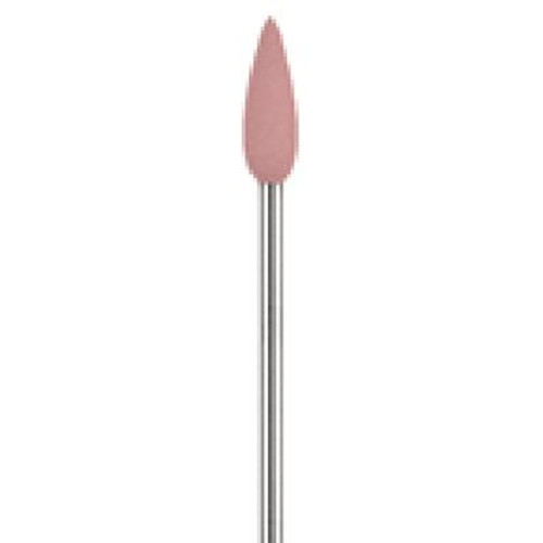 Kerr NTI Silicone Polisher, Pink, HP, Flame, 4.5mm Head Size, 16.3mm Head Length, 10/pk