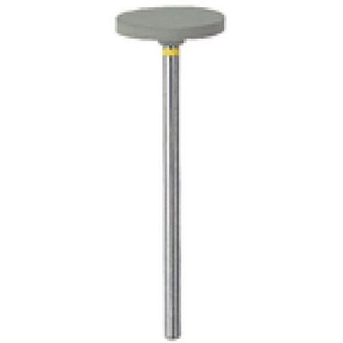 Kerr NTI Silicone Polisher, Gray, HP, Large Disc, 15mm Head Size, 2.5mm Head Length, 10/pk