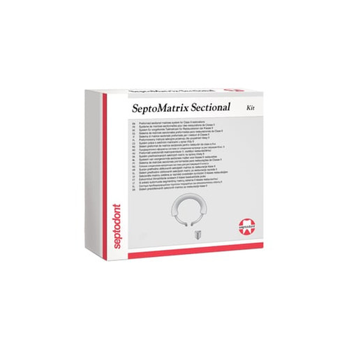Septodont SeptoMatrix Sectional Refill, (1) Reinforced Ring (Soft), (8) Triangular Silicone tips/bx