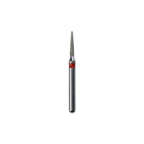 Kerr SimpliCut Sterilized Diamond Burs, Christmas Tree, 1.2mm Diameter, 12mm Length, Fine Grit, 25/pk