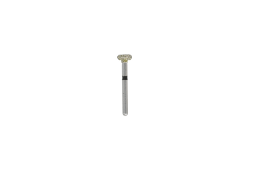 Kerr SimpliCut Sterilized Diamond Burs, Round Wheel, 4mm Diameter, 2mm Length, Super Coarse Grit, 25/pk