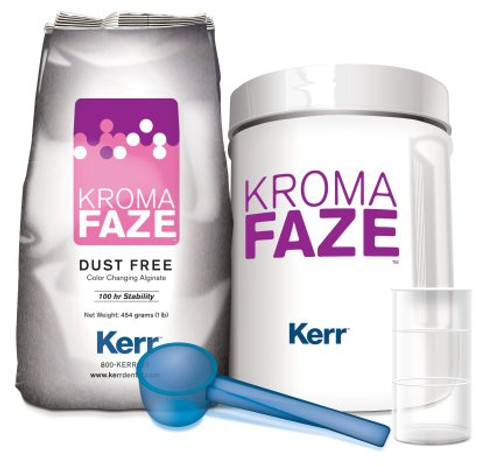 Kerr KromaFaze Alginate Impression Material, Fast Set, Value Pack Kerr KromaFaze Alginate Impression Material, Fast Set, Value Pack
