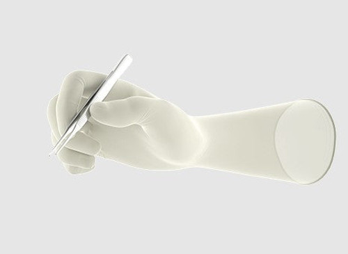 Ansell Gammex Pi Ergo-Fit Surgical Glove, PI, Powder-Free, Size 7½, Latex-Free (LF), 50 pr/bx, 4 bx/cs