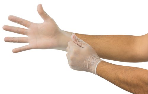 Ansell Microflex Derma Free Powder-Free Vinyl Exam Gloves Vinyl, PF, Clear, Small, 100/bx, 10 bx/cs Ansell Microflex Derma Free Powder-Free Vinyl Exam Gloves Vinyl, PF, Clear, Small, 100/bx, 10 bx/cs