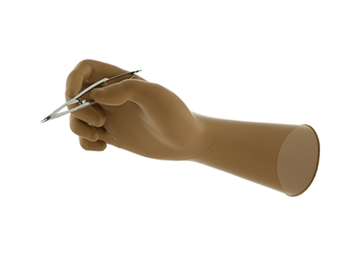 Ansell Novaplus Glove,Encore Micro Glove, Size 7.0, Powder-Free, Latex, 50 pr/bx, 4 bx/cs