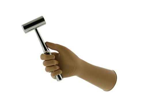 Ansell Novaplus Glove,Encore Ortho Glove, Size 6.0, Powder-Free, Latex, 50 pr/bx, 4 bx/cs