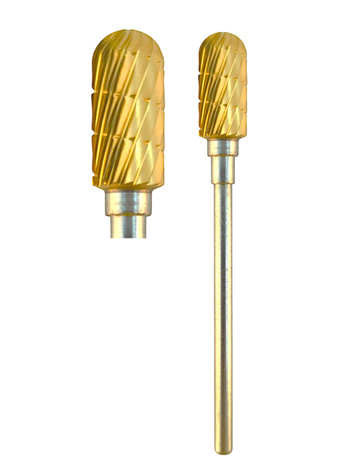 ODS Precision Laboratory Carbide Cutter Bur, 88A Medium, Cylindrical Round End, 6.0 mm Head, Use on Acrylics, Ceramics and All Metals 1/ea