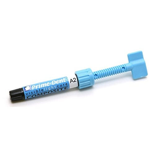 Prime-Dent VLC Nano-Hybrid Composite, A2, 4.5 g Syringe Refill, 1/pk Prime-Dent VLC Nano-Hybrid Composite, A2, 4.5 g Syringe Refill, 1/pk