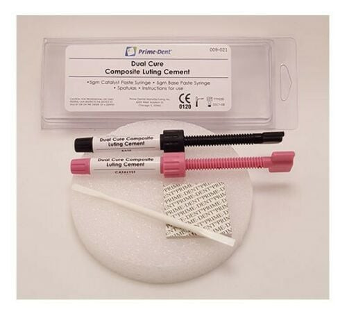Prime-Dent Dual Cure Composite Luting Cement Kit Prime-Dent Dual Cure Composite Luting Cement Kit