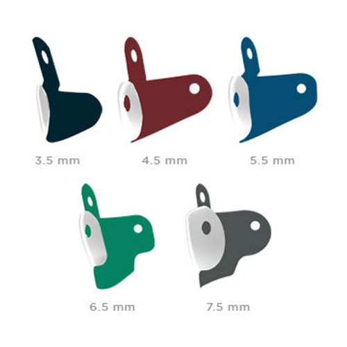 Pac-Dent iMatrix Coated Blue Matrices Refill, 100 x coated Matrices 5.5mm