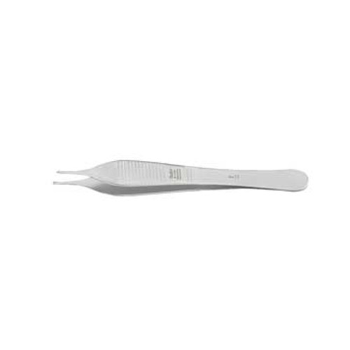 Miltex Adson Tissue Forceps, 4-3/4", 1 X 2 Teeth, ea
