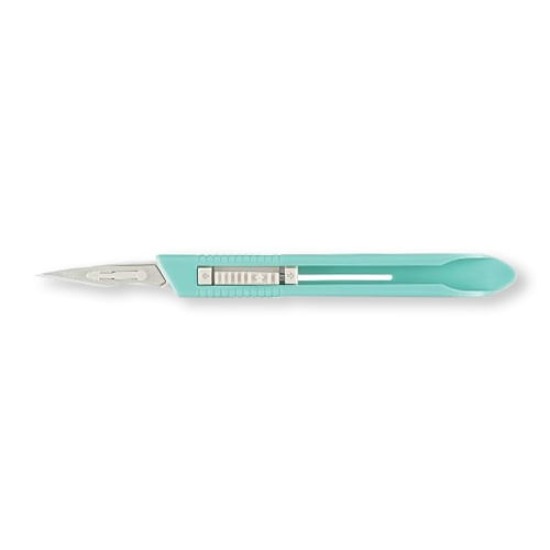 Miltex Disposable Safety Scalpel, Sterile, Size #11, 10/bx Miltex Disposable Safety Scalpel, Sterile, Size #11, 10/bx