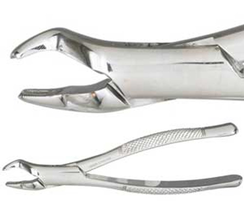 Miltex Vantage Extracting Forceps, 53L, Serrated Tips, ea